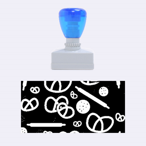 Bakery 2 Rubber Stamps (Medium)  from ArtsNow.com 1.34 x0.71  Stamp