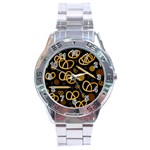 Bakery 2 Stainless Steel Analogue Watch