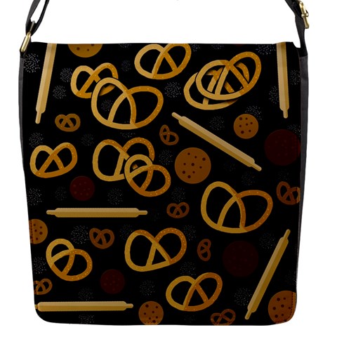 Bakery 2 Flap Messenger Bag (S) from ArtsNow.com Front