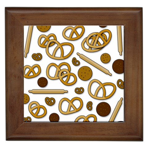 Bakery 3 Framed Tiles from ArtsNow.com Front