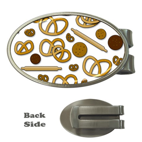 Bakery 3 Money Clips (Oval)  from ArtsNow.com Front