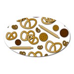 Bakery 3 Oval Magnet