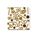 Bakery 3 Square Magnet