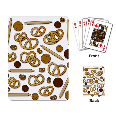 Bakery 3 Playing Card from ArtsNow.com Back