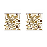 Bakery 3 Cufflinks (Square)