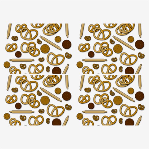 Bakery 3 Belt Buckles from ArtsNow.com Front