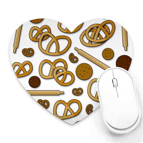 Bakery 3 Heart Mousepads from ArtsNow.com Front