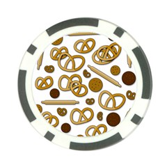 Bakery 3 Poker Chip Card Guards (10 pack)  from ArtsNow.com Back