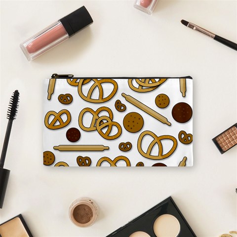 Bakery 3 Cosmetic Bag (Small)  from ArtsNow.com Front