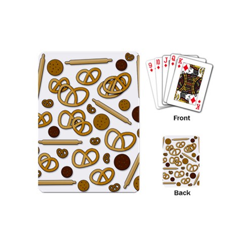 Bakery 3 Playing Cards (Mini)  from ArtsNow.com Back