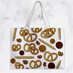 Bakery 3 Zipper Mini Tote Bag from ArtsNow.com Back