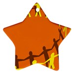 March Line Ornament (Star) 