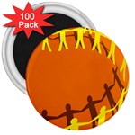 March Line 3  Magnets (100 pack)