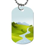Scenery Dog Tag (Two Sides)