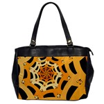 Spider Helloween Yellow Office Handbags