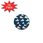 Foxfabricsmall Weasel 1  Mini Magnet (10 pack) 