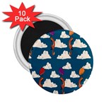 Foxfabricsmall Weasel 2.25  Magnets (10 pack) 