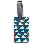 Foxfabricsmall Weasel Luggage Tags (One Side) 