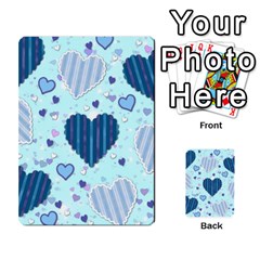 Light and Dark Blue Hearts Multi Front 1