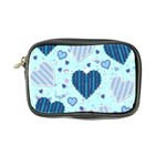 Light and Dark Blue Hearts Coin Purse