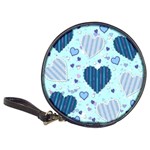 Light and Dark Blue Hearts Classic 20-CD Wallets