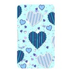 Light and Dark Blue Hearts Memory Card Reader