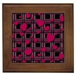 Harts pattern Framed Tiles
