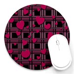 Harts pattern Round Mousepads