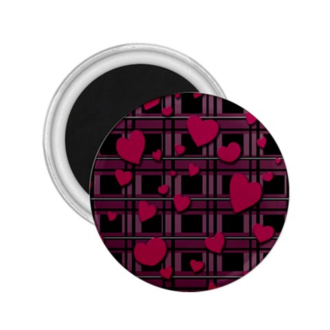 Harts pattern 2.25  Magnets from ArtsNow.com Front
