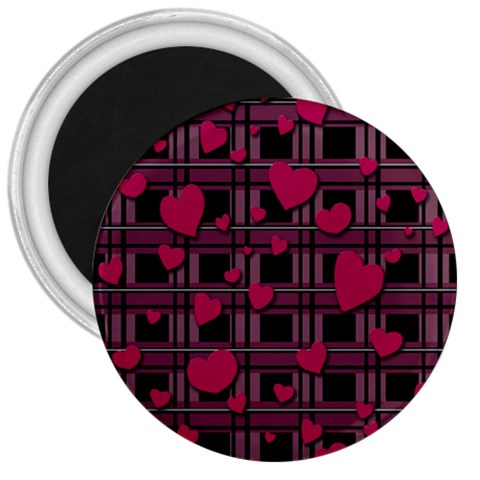 Harts pattern 3  Magnets from ArtsNow.com Front
