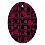 Harts pattern Ornament (Oval) 