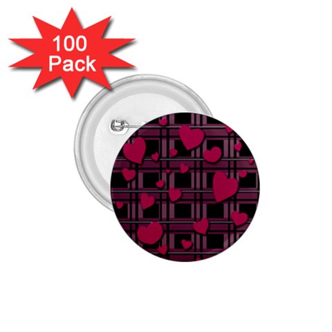 Harts pattern 1.75  Buttons (100 pack)  from ArtsNow.com Front