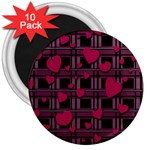 Harts pattern 3  Magnets (10 pack) 