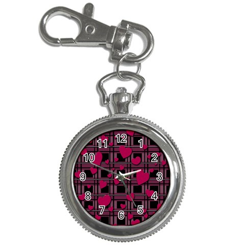 Harts pattern Key Chain Watches from ArtsNow.com Front