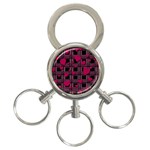 Harts pattern 3-Ring Key Chains