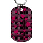 Harts pattern Dog Tag (One Side)