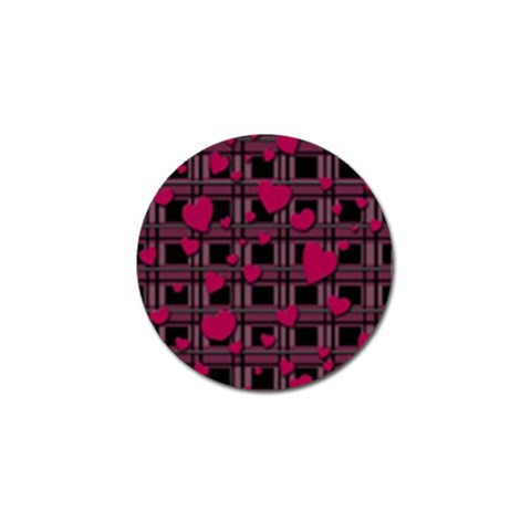 Harts pattern Golf Ball Marker (4 pack) from ArtsNow.com Front