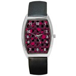 Harts pattern Barrel Style Metal Watch