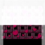 Harts pattern Rectangular Jigsaw Puzzl