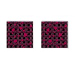 Harts pattern Cufflinks (Square)