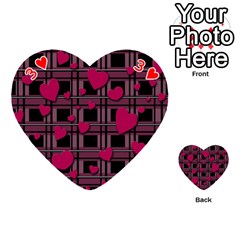 Harts pattern Playing Cards 54 (Heart)  from ArtsNow.com Front - Heart3