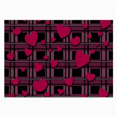 Harts pattern Large Glasses Cloth (2 Front