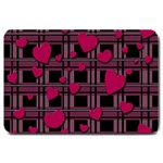 Harts pattern Large Doormat 