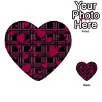 Harts pattern Multi-purpose Cards (Heart) 