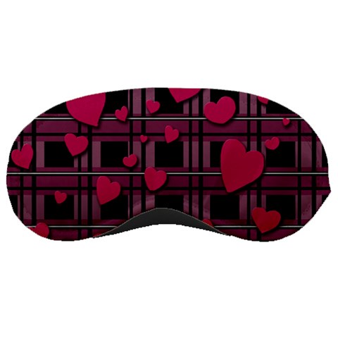 Harts pattern Sleeping Masks from ArtsNow.com Front