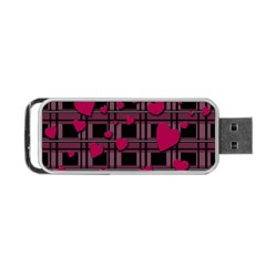 Harts pattern Portable USB Flash (Two Sides) from ArtsNow.com Front