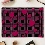 Harts pattern Cosmetic Bag (XXXL) 