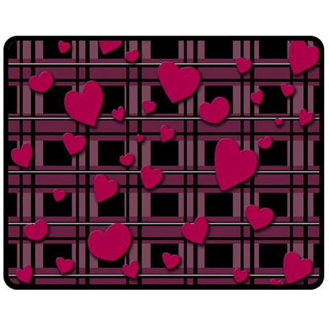 Harts pattern Double Sided Fleece Blanket (Medium)  from ArtsNow.com 58.8 x47.4  Blanket Front