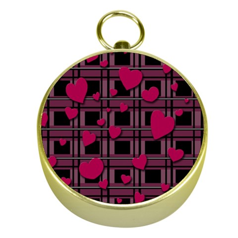 Harts pattern Gold Compasses from ArtsNow.com Front