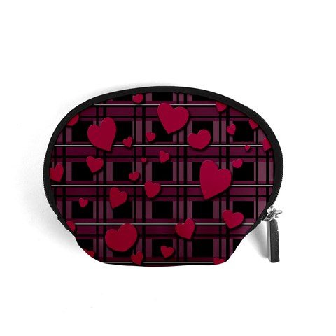 Harts pattern Accessory Pouches (Small)  from ArtsNow.com Front
